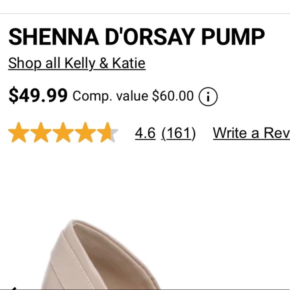 Kelly & Katie brand new heels. Never worn. Size 6. Price is firm. - Picture 2 of 3